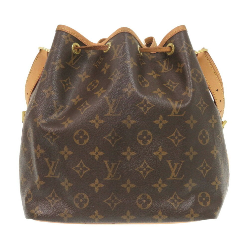 LOUIS VUITTON Authentic Brown Monogram Noe Shoulder Bag - Picture 3 of 10